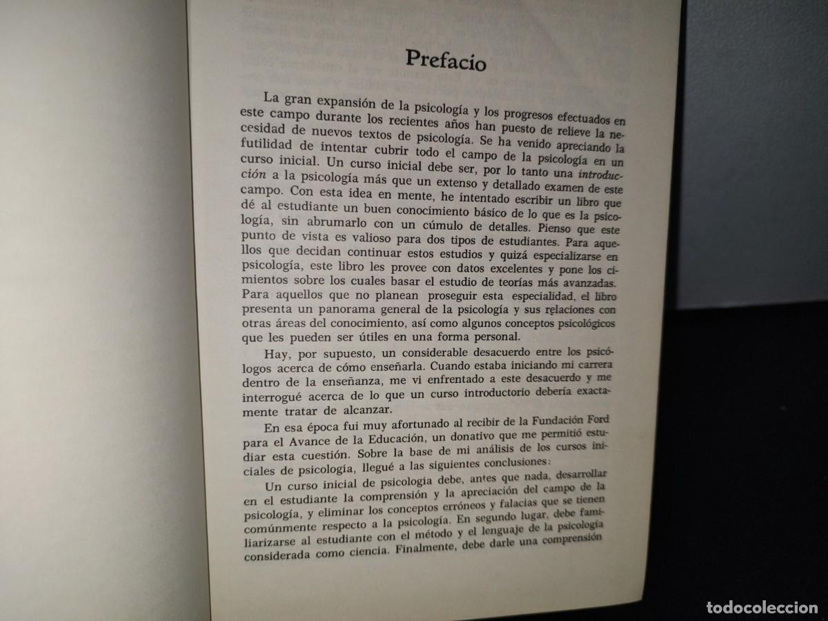 Libros de segunda mano: 78- INTRODUCCI&Oacute;N A LA PSICOLOG&Iacute;A - ROBERT S. HARPER - 1965 - Foto 5