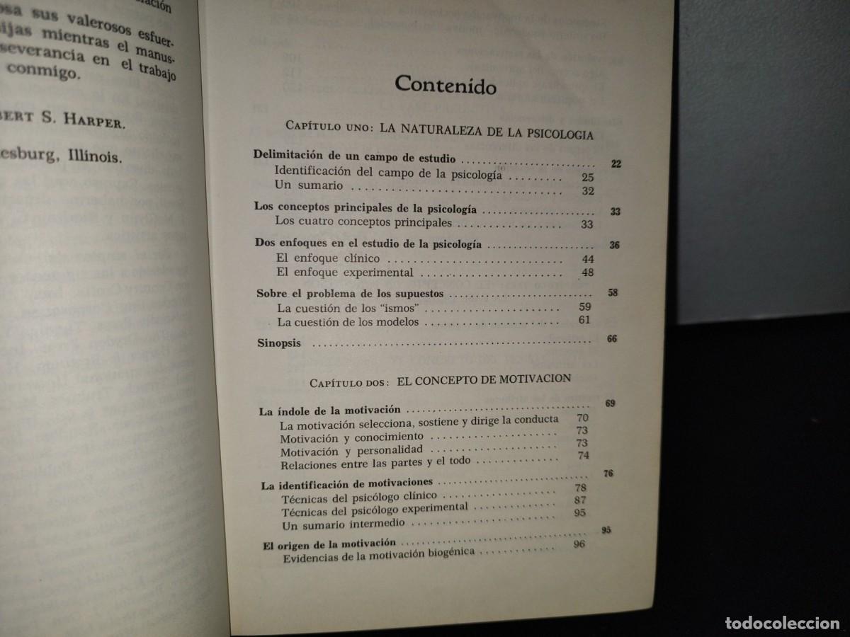 Libros de segunda mano: 78- INTRODUCCI&Oacute;N A LA PSICOLOG&Iacute;A - ROBERT S. HARPER - 1965 - Foto 6