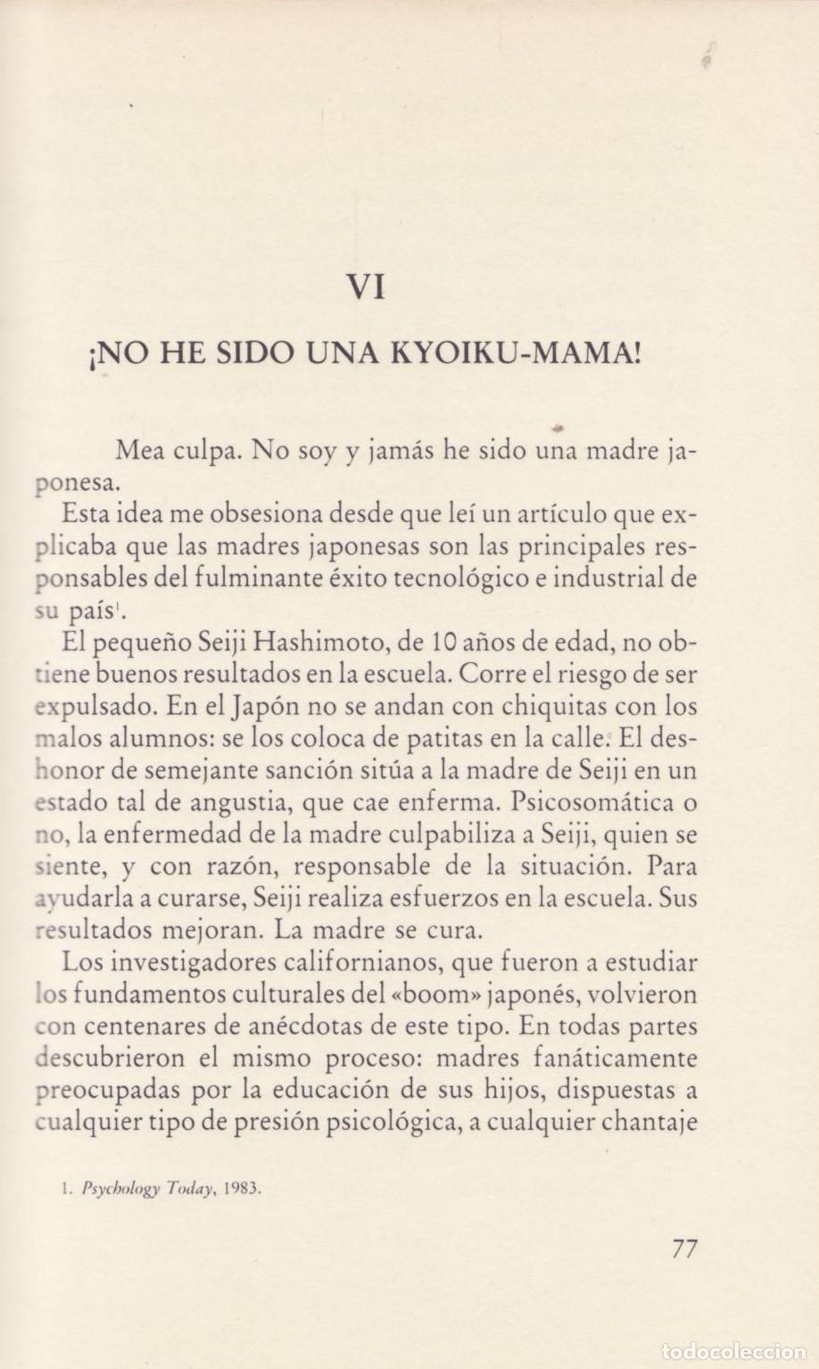 Libros de segunda mano: Yo, tu madre - Collange, Christiane - Foto 3