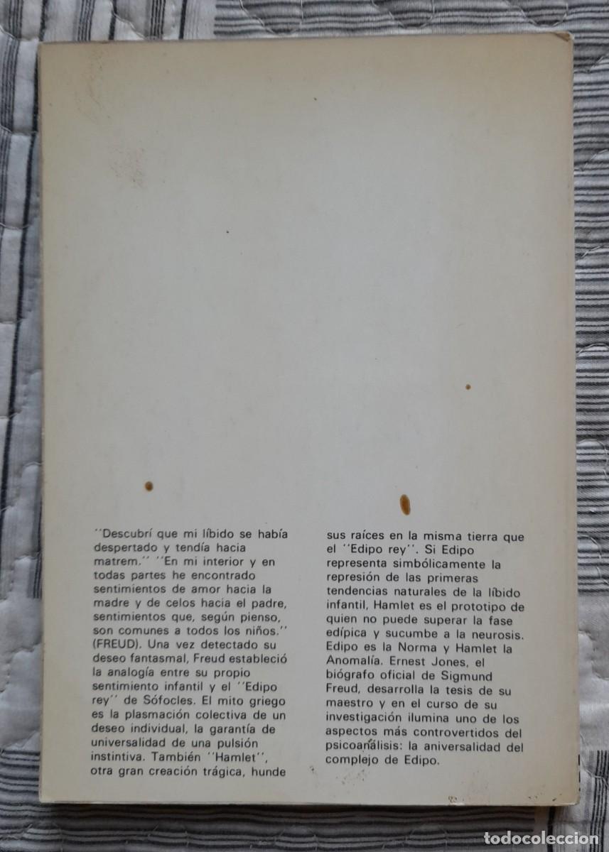 Libros de segunda mano: Hamlet y Edipo. Ernest Jones - Foto 2