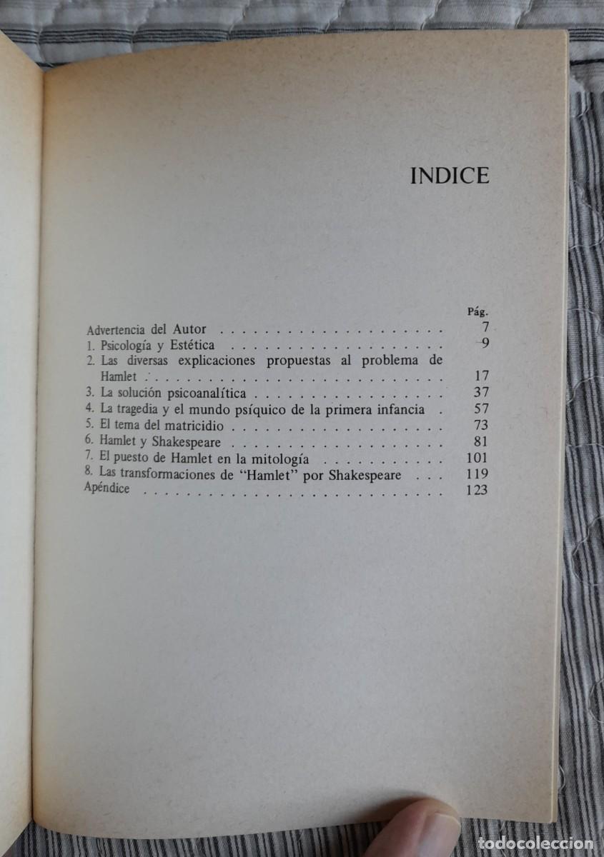 Libros de segunda mano: Hamlet y Edipo. Ernest Jones - Foto 4
