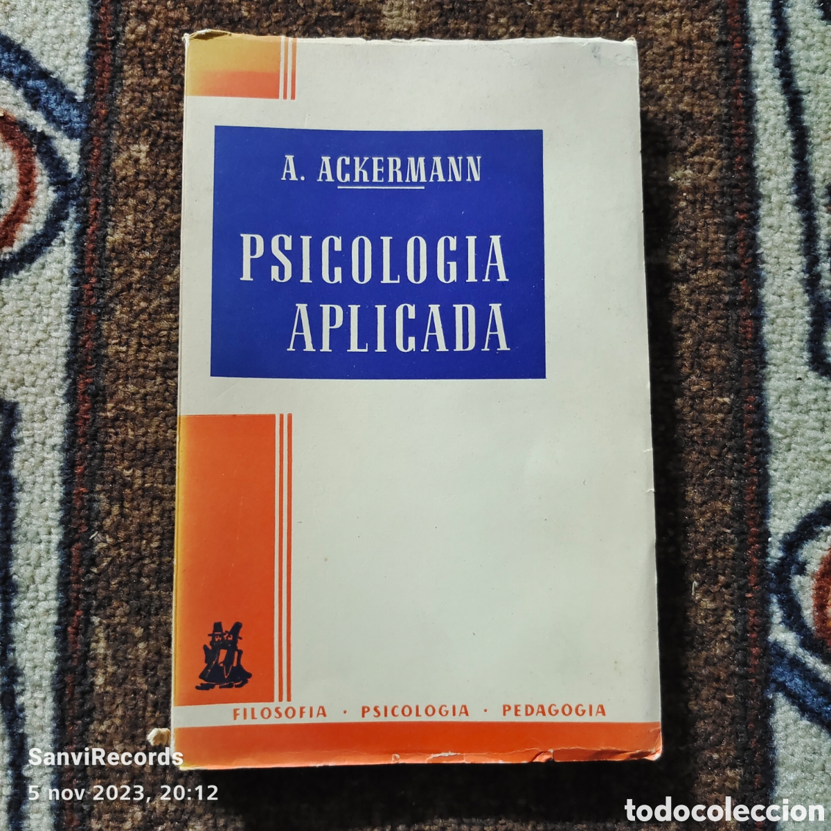 Libros de segunda mano: PSICOLOG&Iacute;A APLICADA (A. ACKERMANN) (AGUILAR) - Foto 1