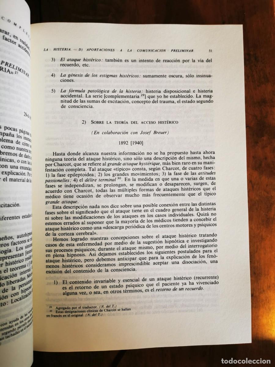 Libros de segunda mano: FREUD, Sigmund. Obras completas. I - Foto 3