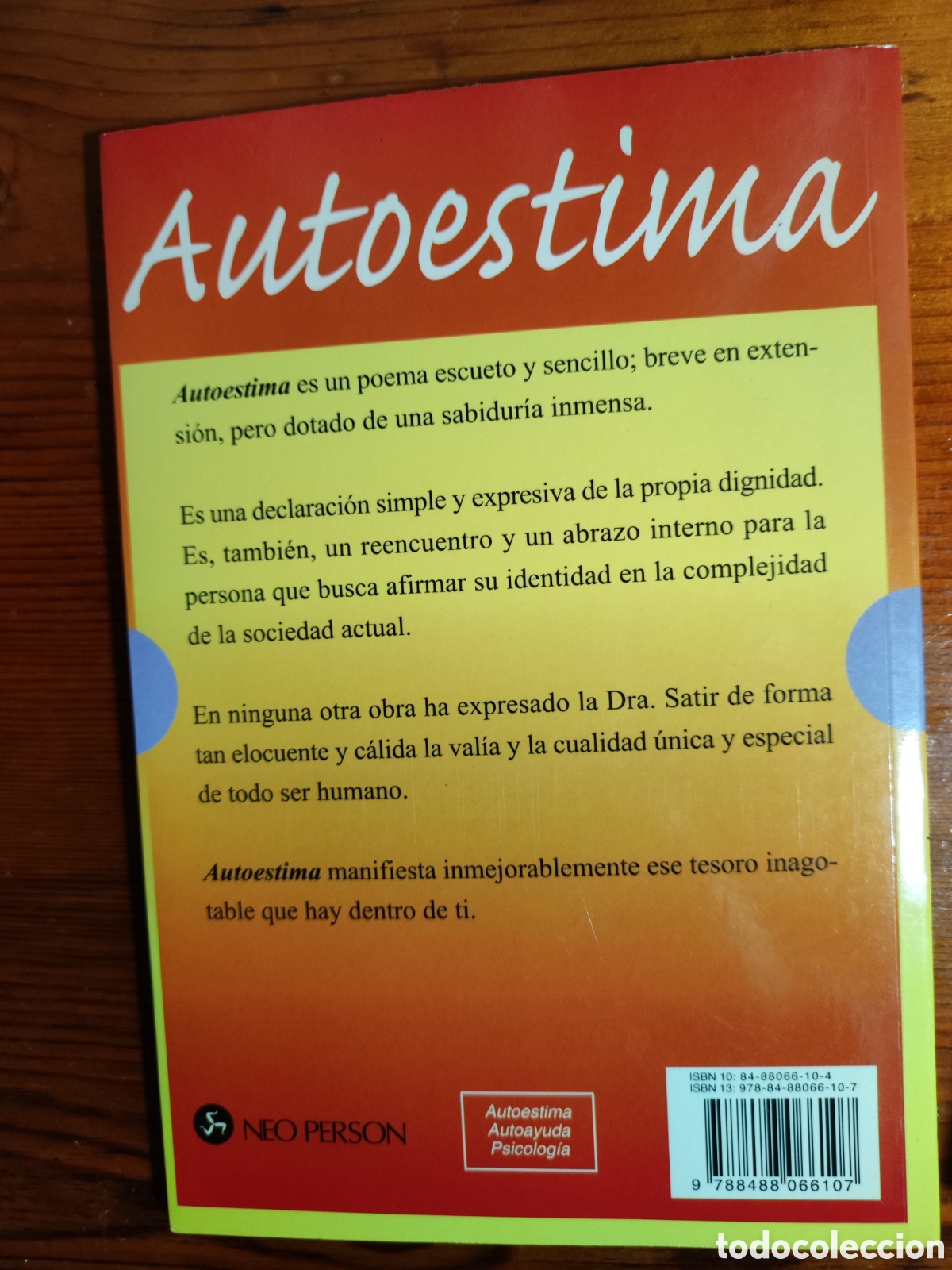 Libros de segunda mano: Autoestima. Virginia Satir - Foto 2