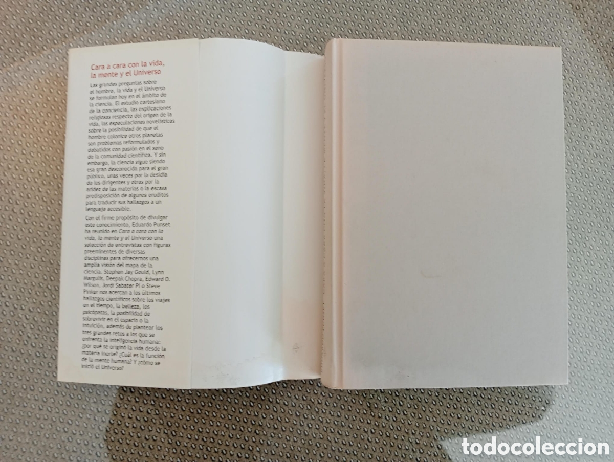 Libros de segunda mano: Cara a cara con la vida, la mente y el universo / Eduardo Punset. - Foto 3