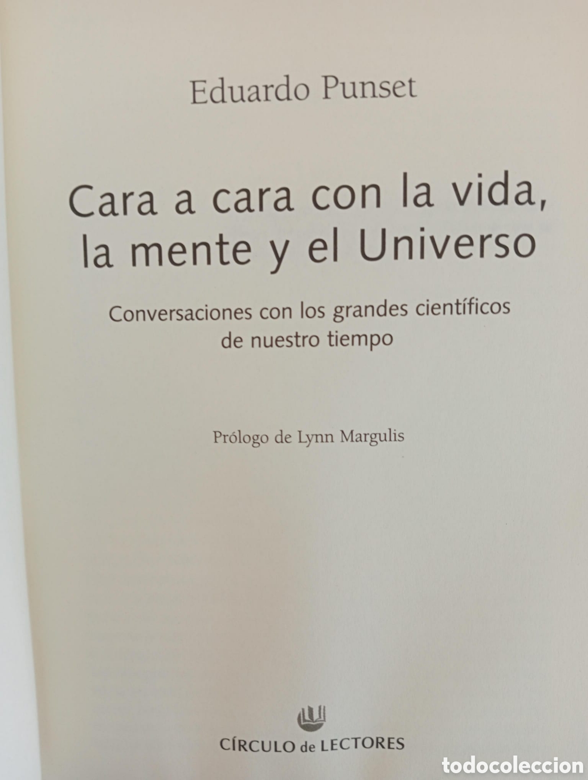 Libros de segunda mano: Cara a cara con la vida, la mente y el universo / Eduardo Punset. - Foto 4