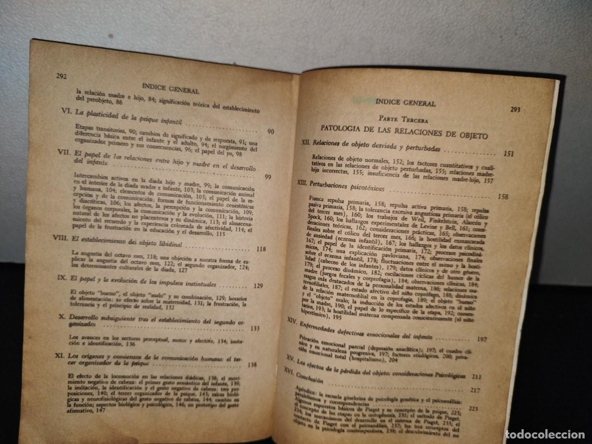 Libros de segunda mano: 80- EL PRIMER A&Ntilde;O DE VIDA DEL NI&Ntilde;O - REN&Eacute; A. SPITZ - Foto 10
