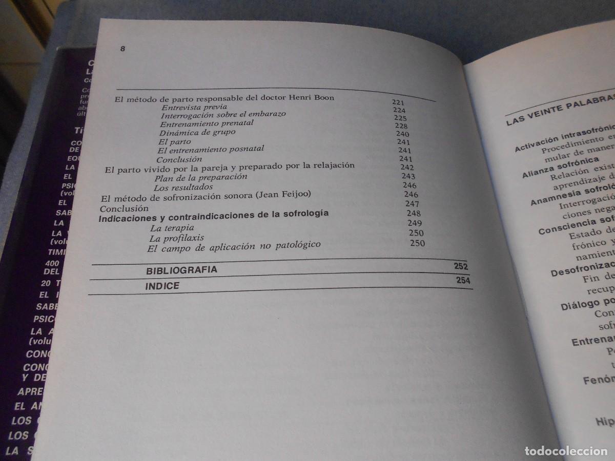 Libros de segunda mano: LA SOFROLOGIA - Foto 5