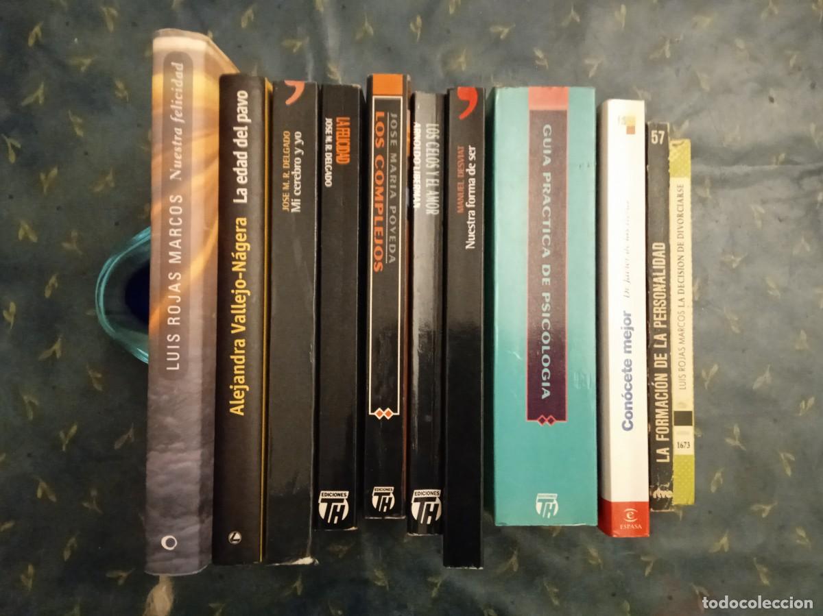 Second hand books: 11 Libros de psicolog&iacute;a de Vallejo-N&aacute;gera. Rojas Marcos. Polaino-Lorente. De las Heras, R. Delgado.