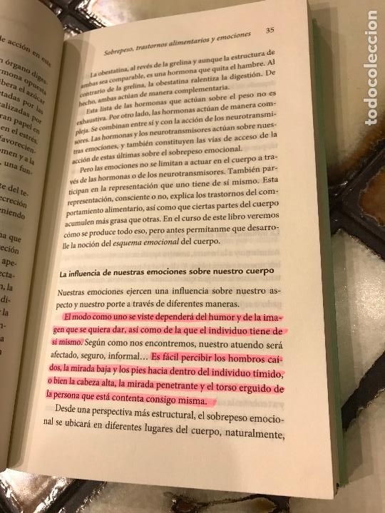 Libros de segunda mano: Sobrepeso emocional. St&eacute;phane Clerget. - Foto 5