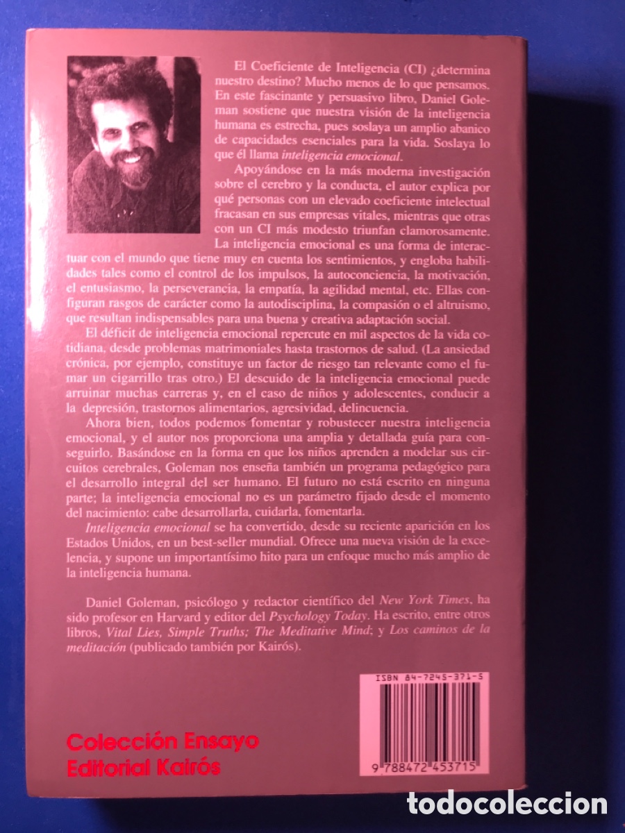 Libros de segunda mano: INTELIGENCIA EMOCIONAL - Foto 2