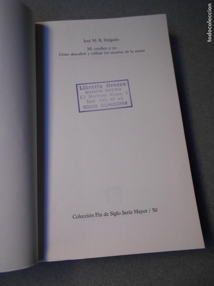 Libros de segunda mano: MI CEREBRO Y YO - Foto 3