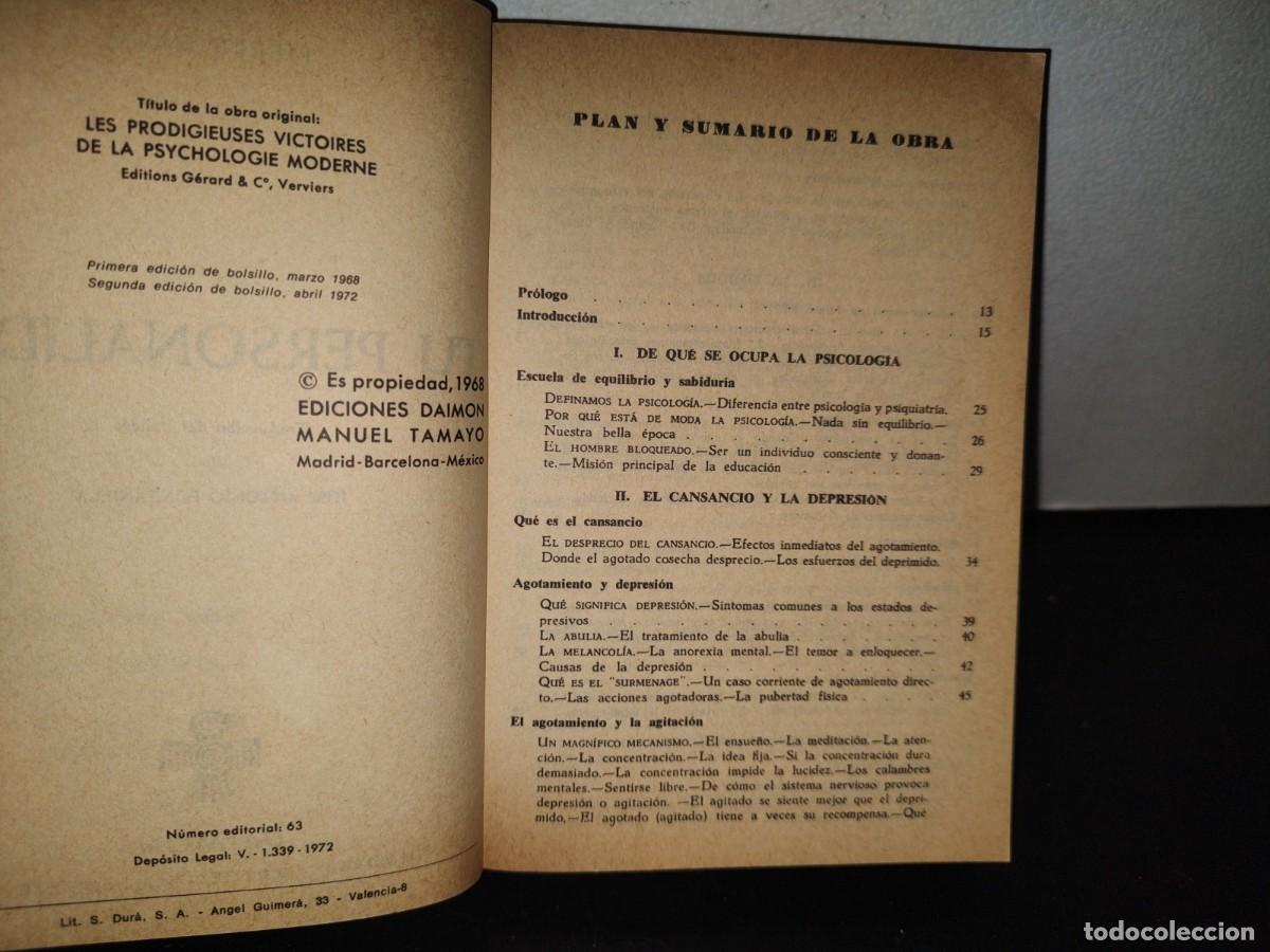Libros de segunda mano: 84- TU PERSONALIDAD - PIERRE DACO - 1972 - Foto 5