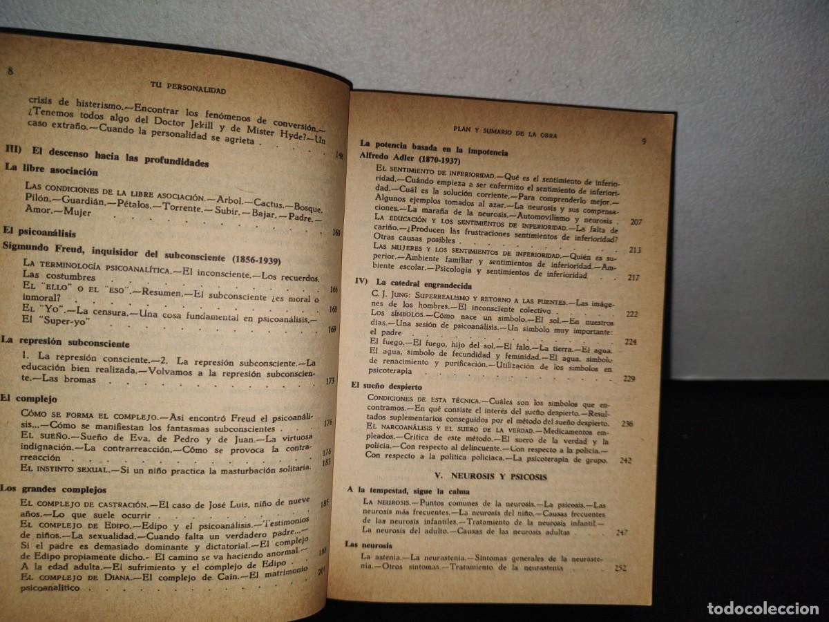 Libros de segunda mano: 84- TU PERSONALIDAD - PIERRE DACO - 1972 - Foto 7