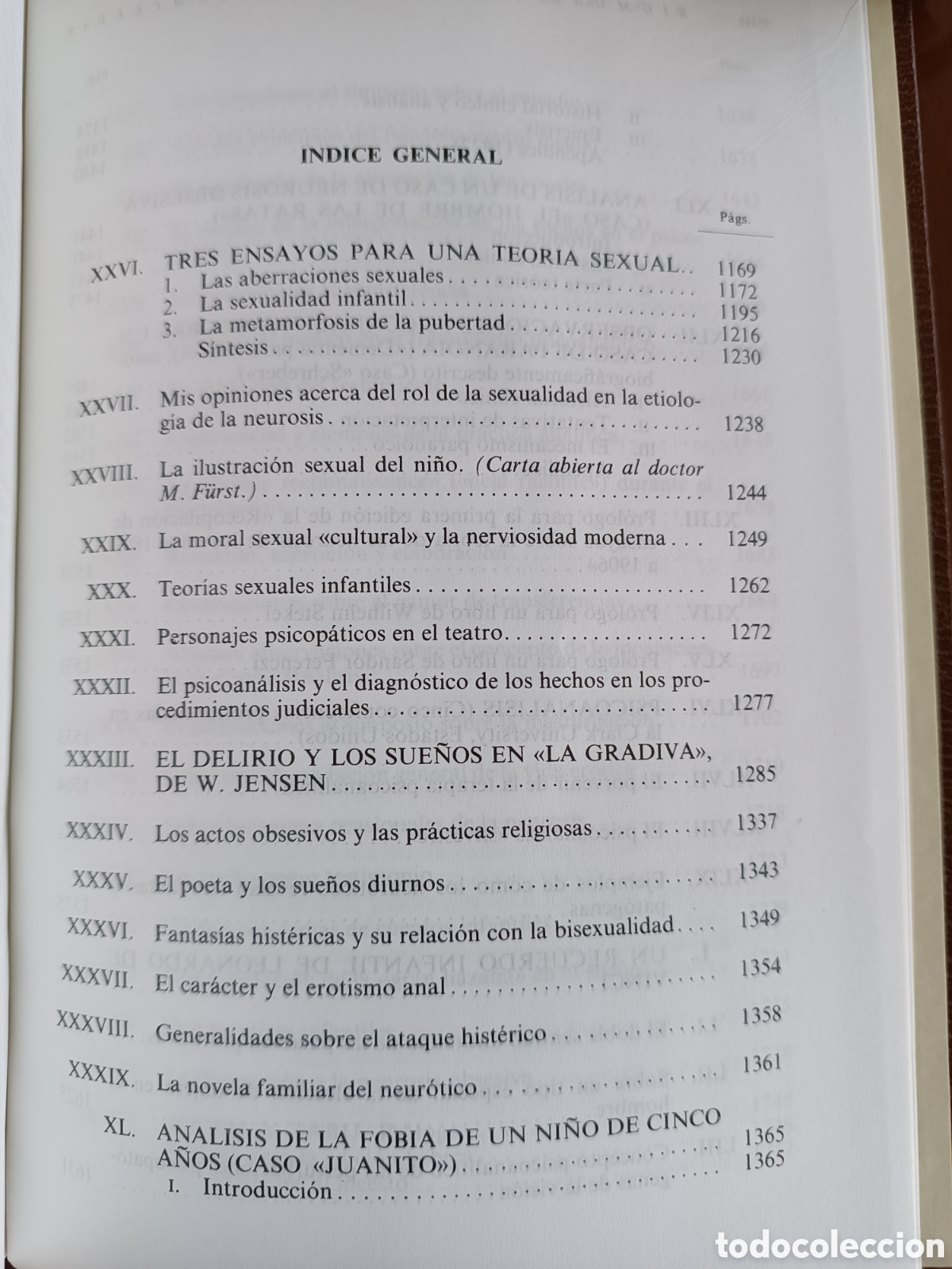 Libros de segunda mano: SIGMUND FREUD OBRAS COMPLETAS  3 Tomos - Foto 18