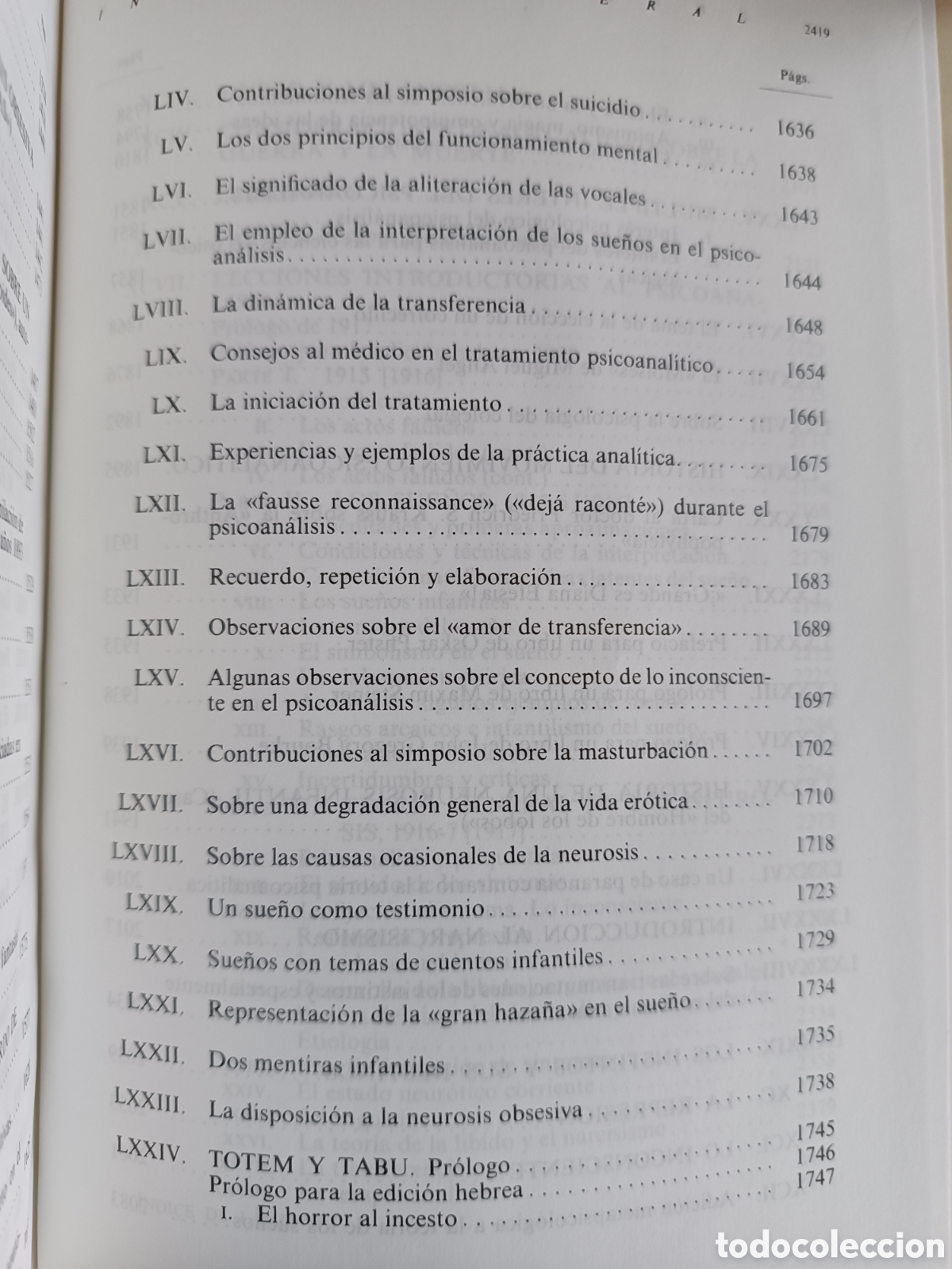 Libros de segunda mano: SIGMUND FREUD OBRAS COMPLETAS  3 Tomos - Foto 20