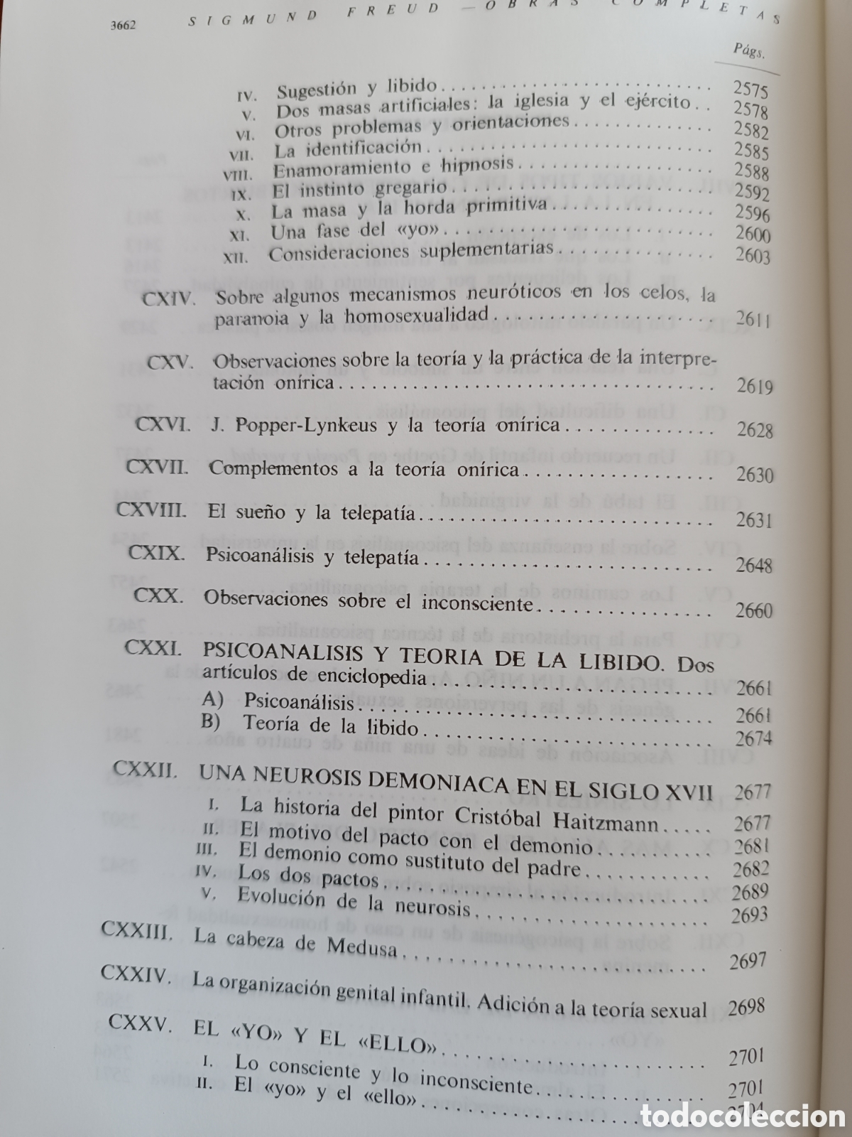 Libros de segunda mano: SIGMUND FREUD OBRAS COMPLETAS  3 Tomos - Foto 25