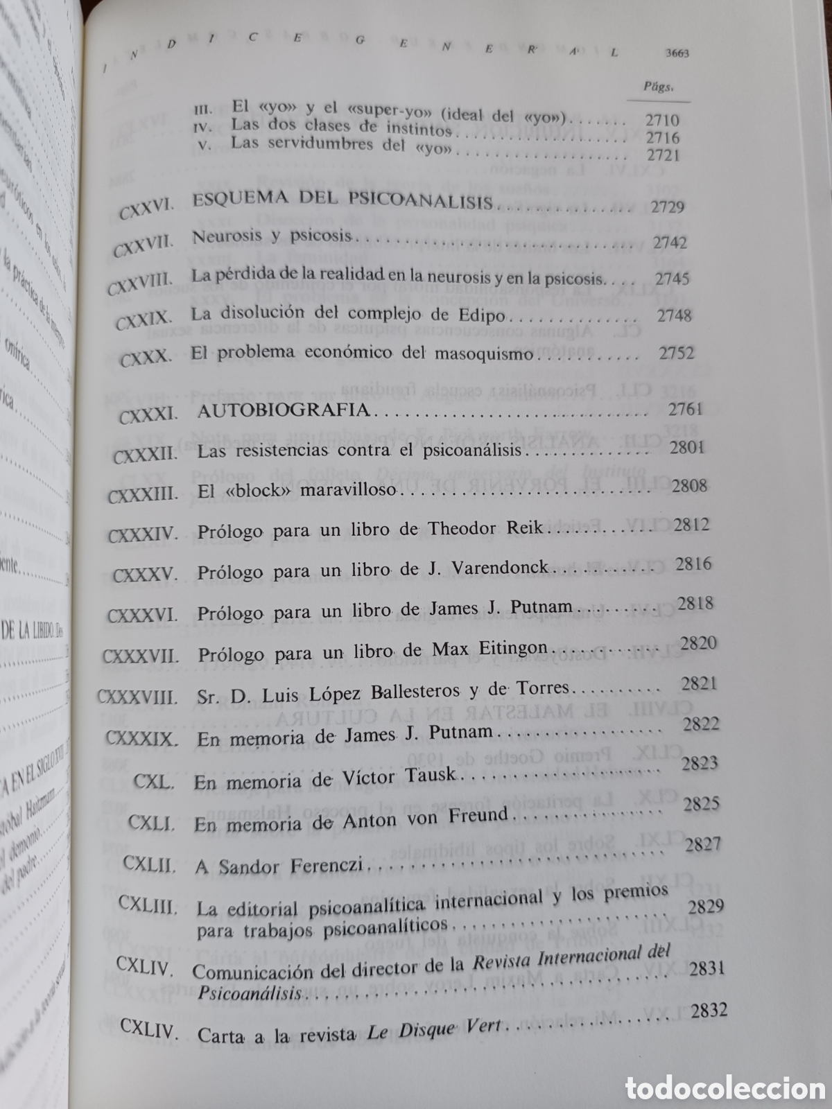 Libros de segunda mano: SIGMUND FREUD OBRAS COMPLETAS  3 Tomos - Foto 26