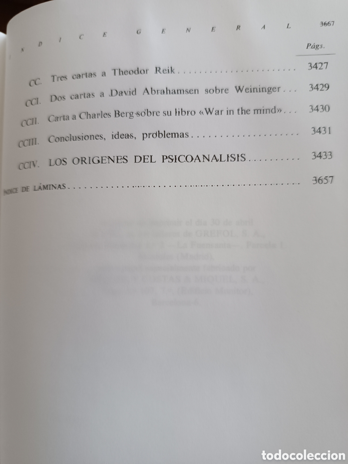 Libros de segunda mano: SIGMUND FREUD OBRAS COMPLETAS  3 Tomos - Foto 30