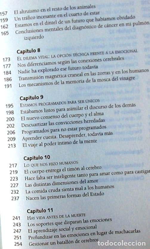 Libros de segunda mano: EL VIAJE AL PODER DE LA MENTE - EDUARDO PUNSET - CIRCULO DE LECTORES 2010 - VER INDICE - Foto 5