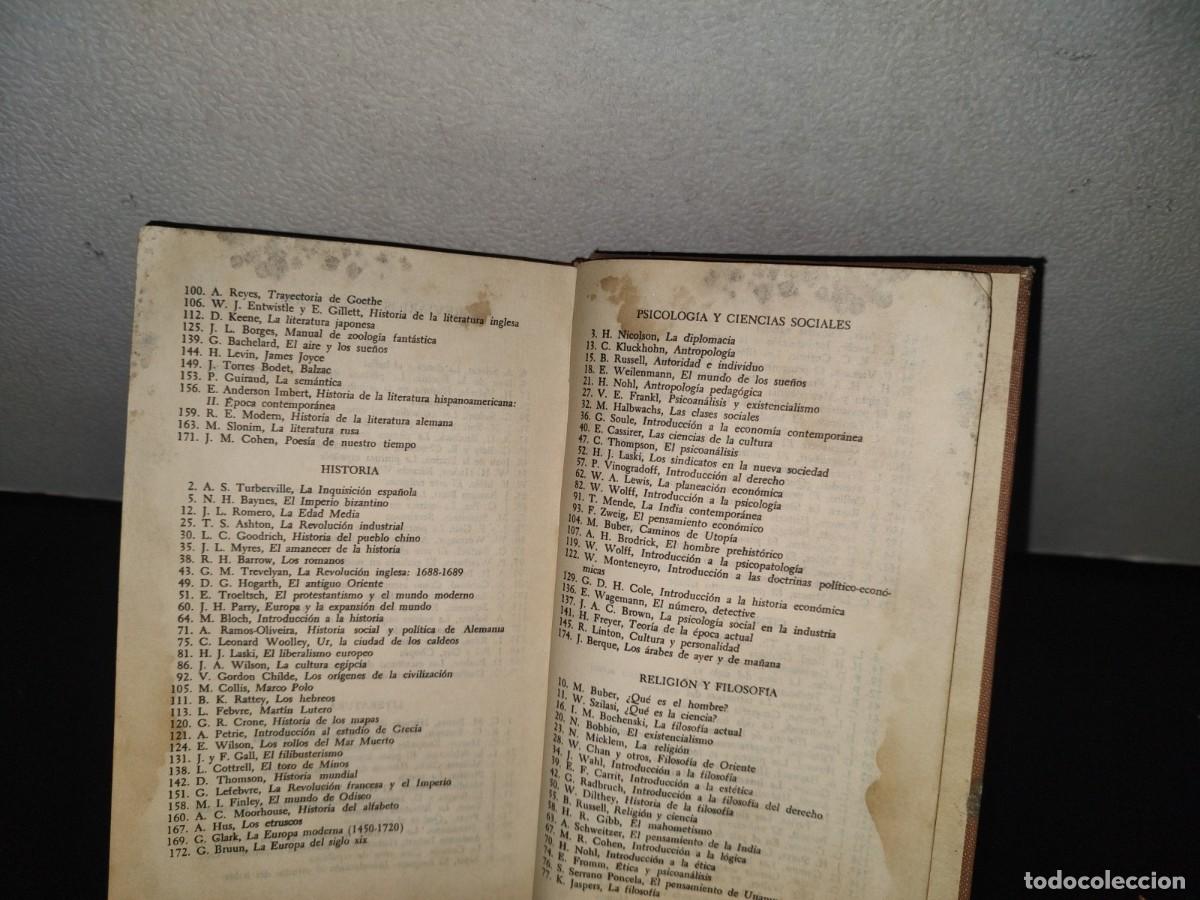 Libros de segunda mano: 82- INTRODUCCI&Oacute;N A LA PSICOLOG&Iacute;A - WERNER WOFF - 1967 - Foto 10