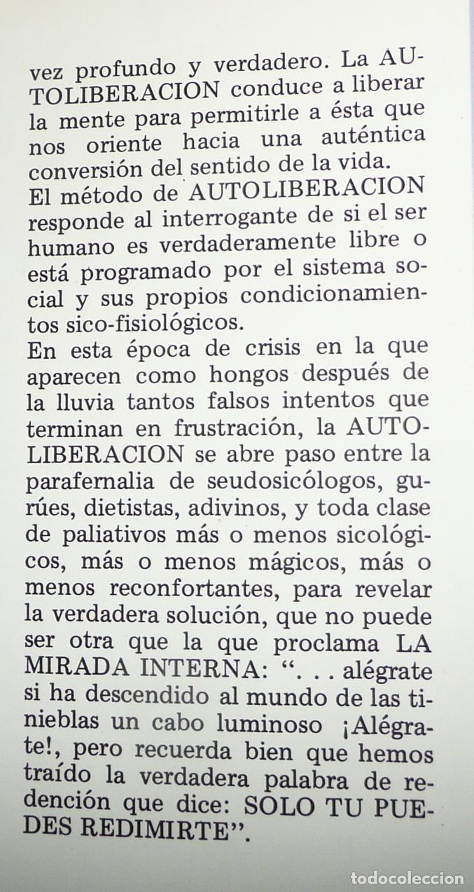Libros de segunda mano: Autoliberaci&oacute;n - L. A. Ammann (Editorial A.T.E., 1980) - Foto 4