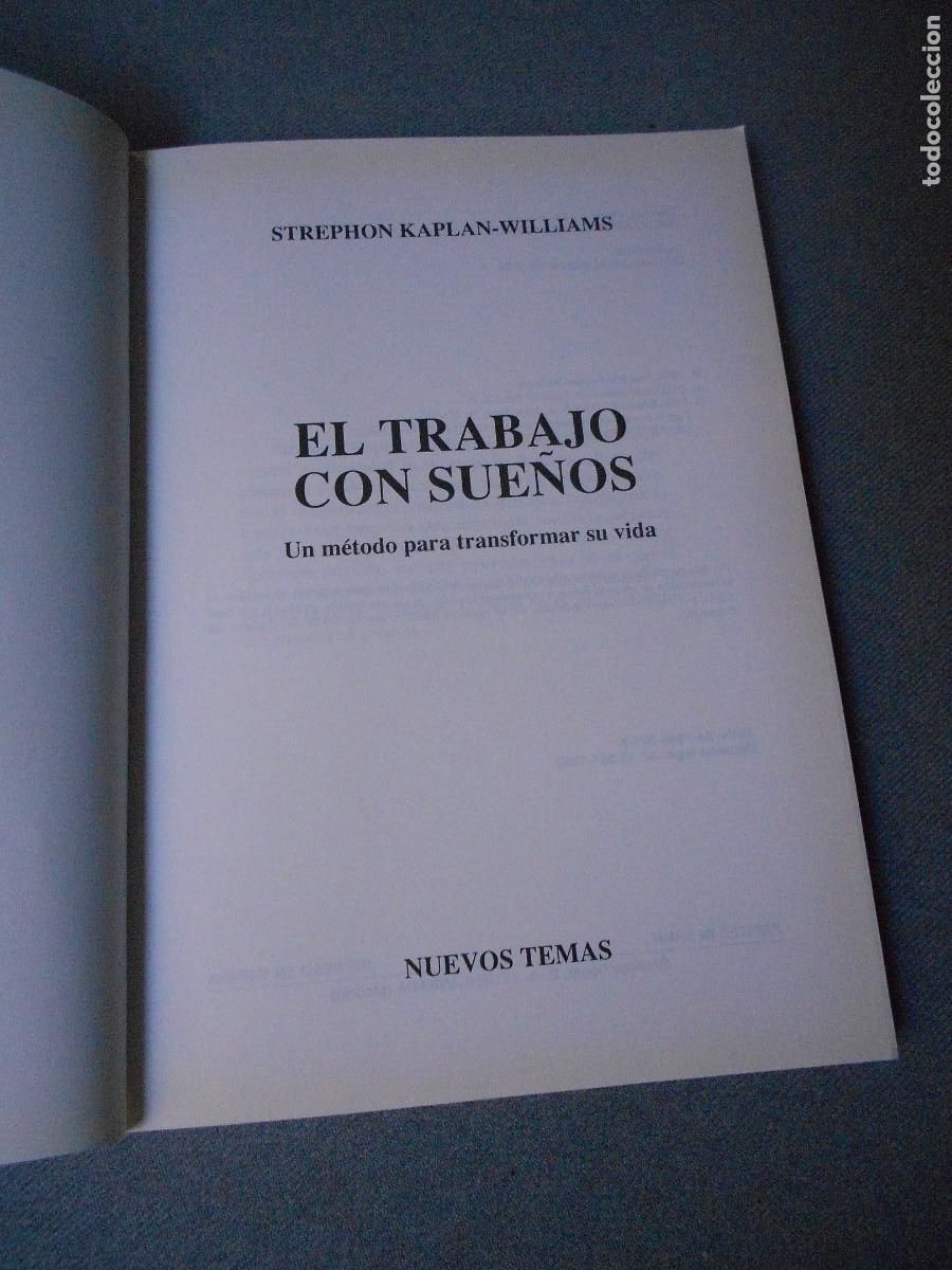 Libros de segunda mano: EL TRABAJO CON SUE&Ntilde;OS - Foto 2