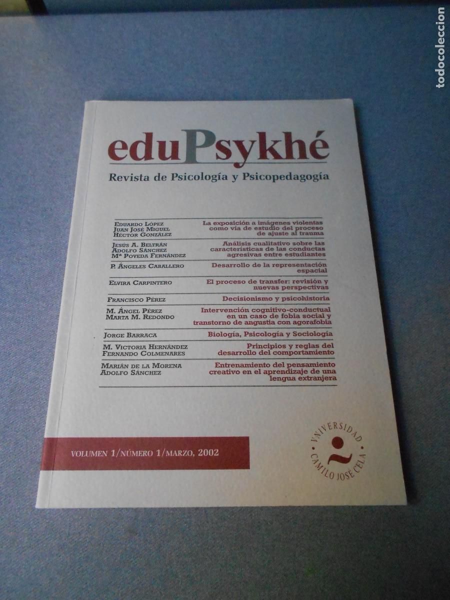 Gebrauchte B&uuml;cher: REVISTA EDUPSYKH&Eacute;