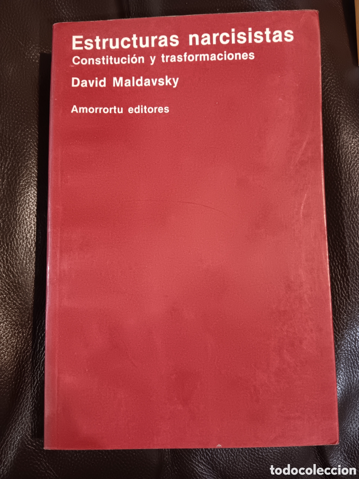 Gebrauchte B&uuml;cher: DAVID MALDAVSKY Estructuras narcisistas