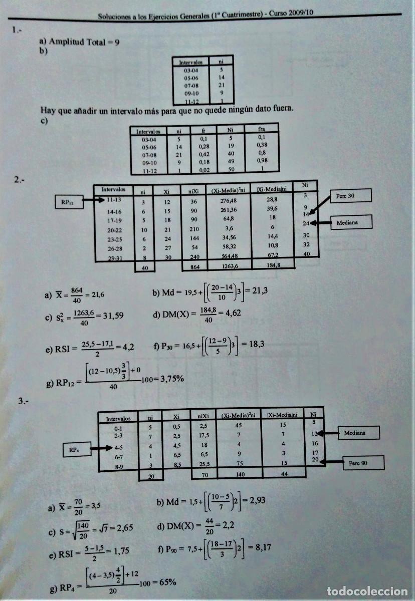 Libros de segunda mano: AN&Aacute;LISIS DE DATOS EN PSICOLOG&Iacute;A - UAL - Foto 8