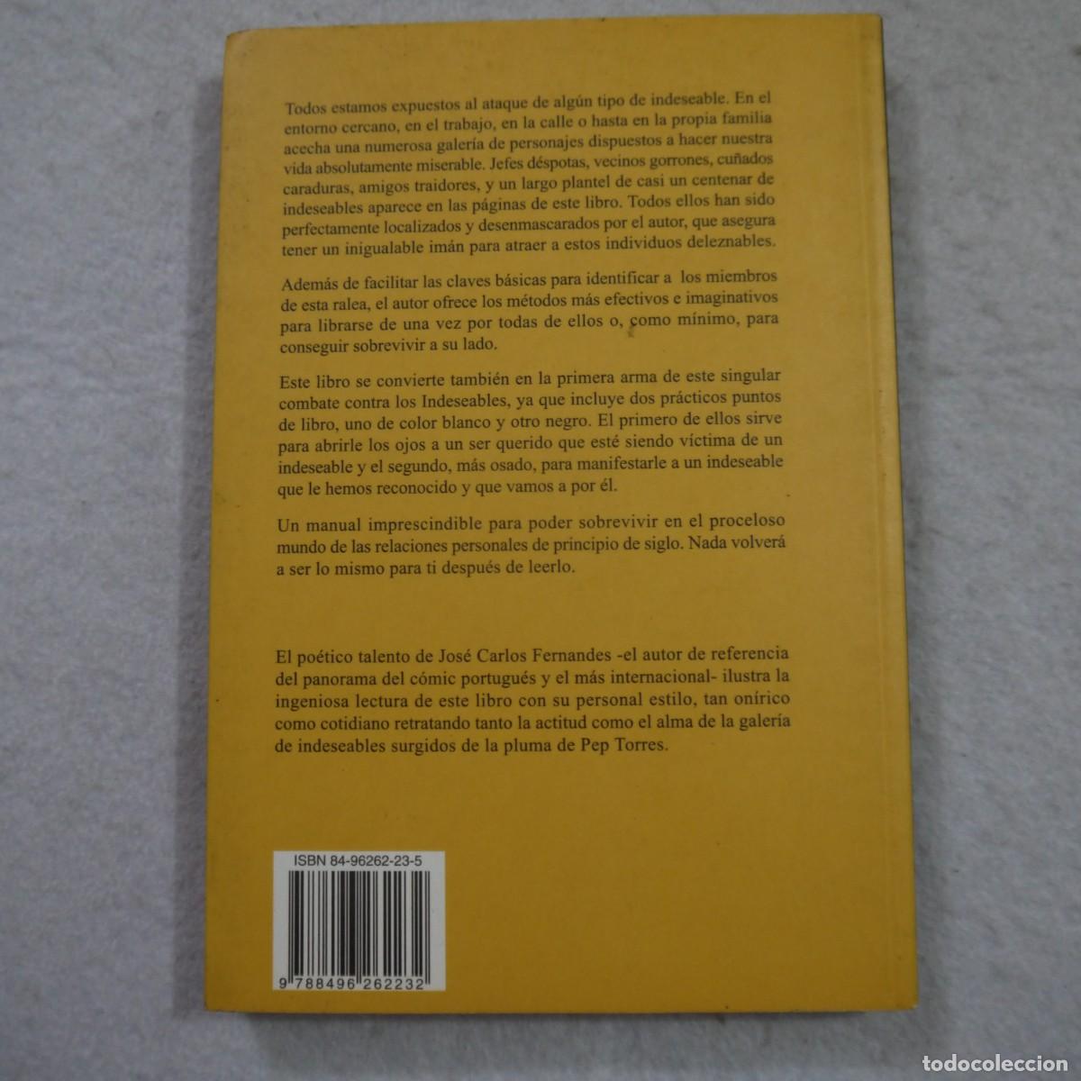 Libros de segunda mano: INDESEABLES - PEP TORRES - DEVIR CONTENIDOS - 2003 - Foto 2