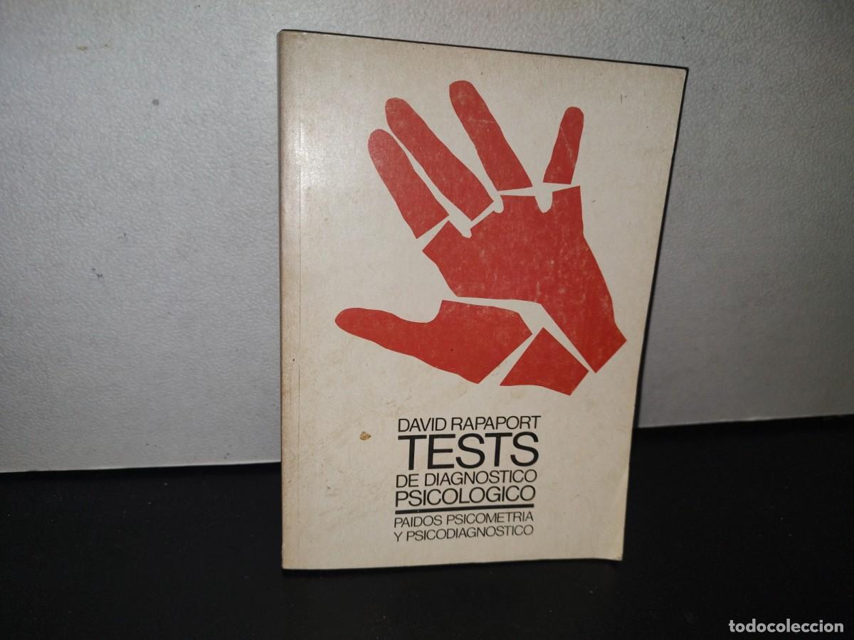 Libros de segunda mano: 132- TESTS DE DIAGN&Oacute;STICO PSICOL&Oacute;GICO - DAVID RAPAPORT - Foto 1
