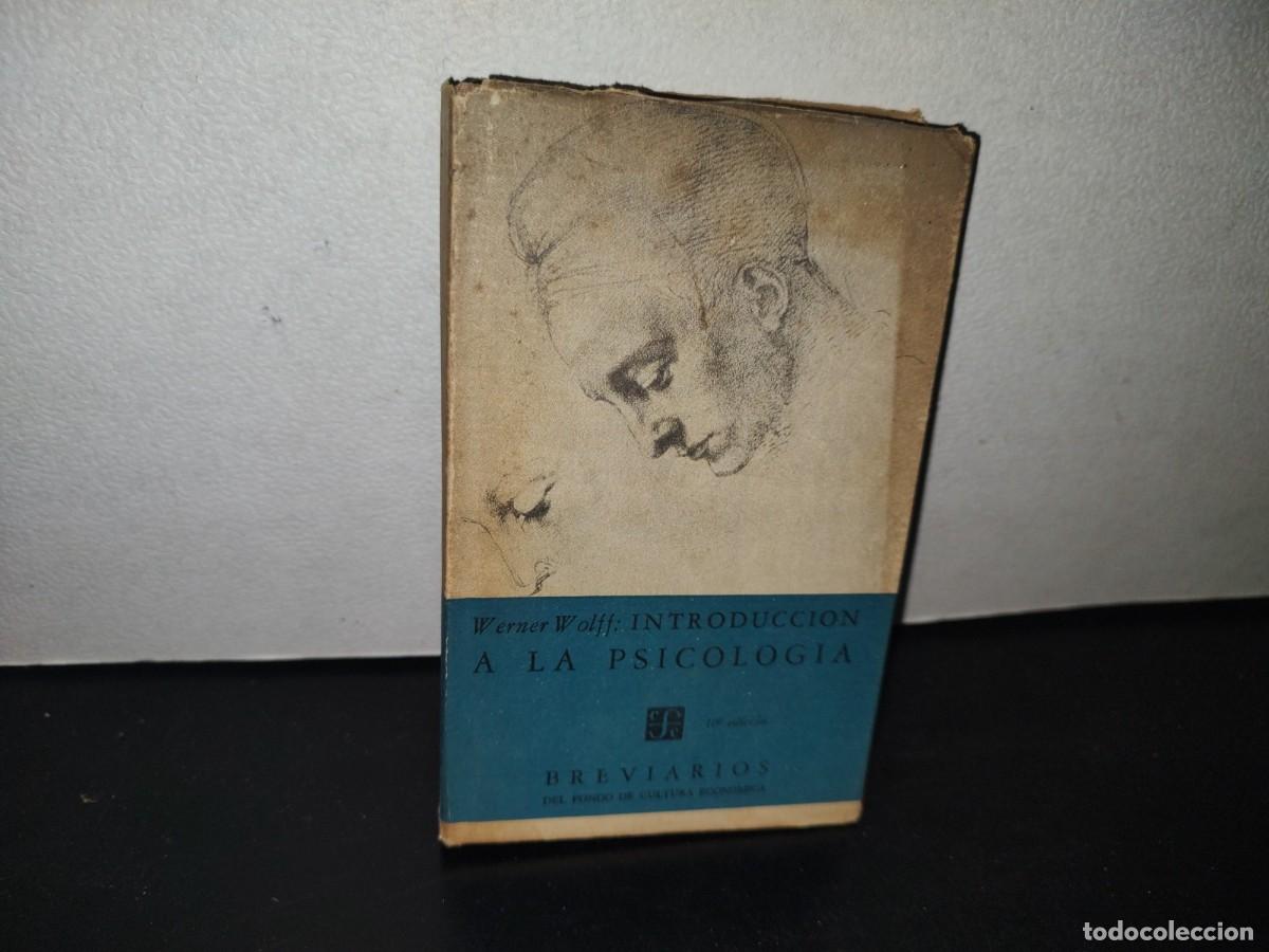 Libros de segunda mano: 134- INTRODUCCI&Oacute;N A LA PSICOLOG&Iacute;A - WERNER WOLFF - Foto 1