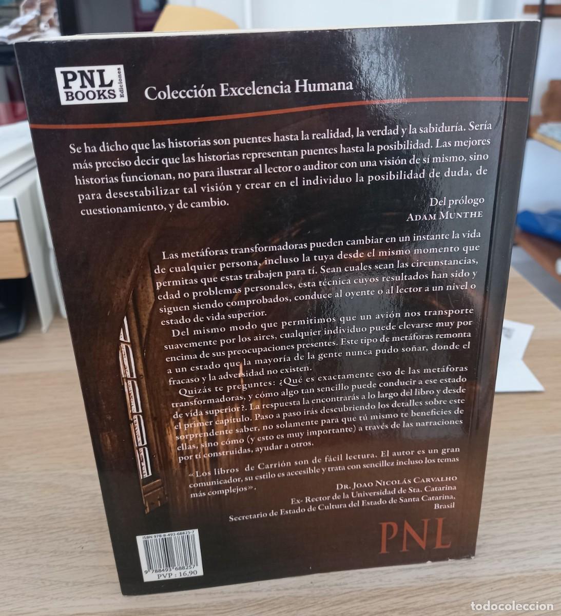 Libros de segunda mano: EL PODER DE LAS MET&Aacute;FORAS - CARRI&Oacute;N PH. D. SALVADOR A. - Foto 2
