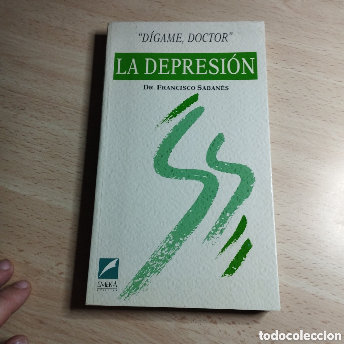 Libros de segunda mano: La depresi&oacute;n, &rdquo;D&iacute;game Doctor N&ordm;5&rdquo; 1990 Dr. Francisco Sabanes.