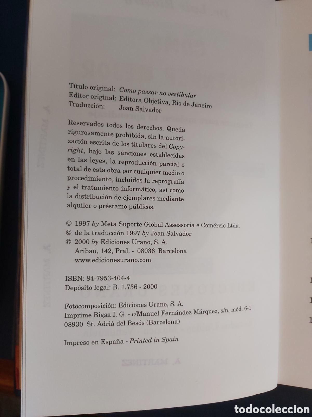 Libros de segunda mano: C&Oacute;MO APRENDER MEJOR # DR. LAIR RIBEIRO # URANO 2000 - Foto 5
