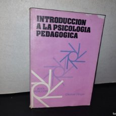 Libros de segunda mano: 96- INTRODUCCIÓN A LA PSICOLOGÍA PEDAGÓGICA - DIETHER HÖGER