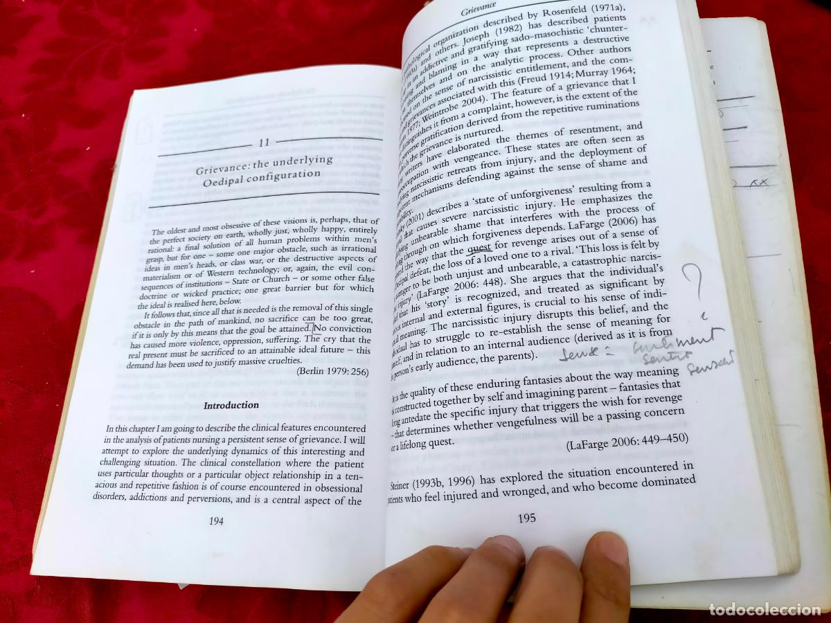 Libros de segunda mano: Doubt, conviction and the analytic process selected papers of Michael Feldman psychoanalysis - Foto 4