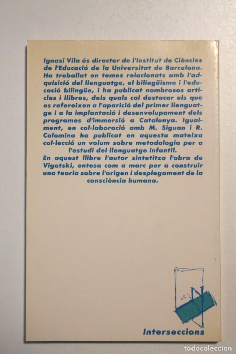 Libros de segunda mano: Ignasi Vila - Vigotski : La mediaci&oacute; semi&ograve;tica de la ment - Eumo - Foto 2