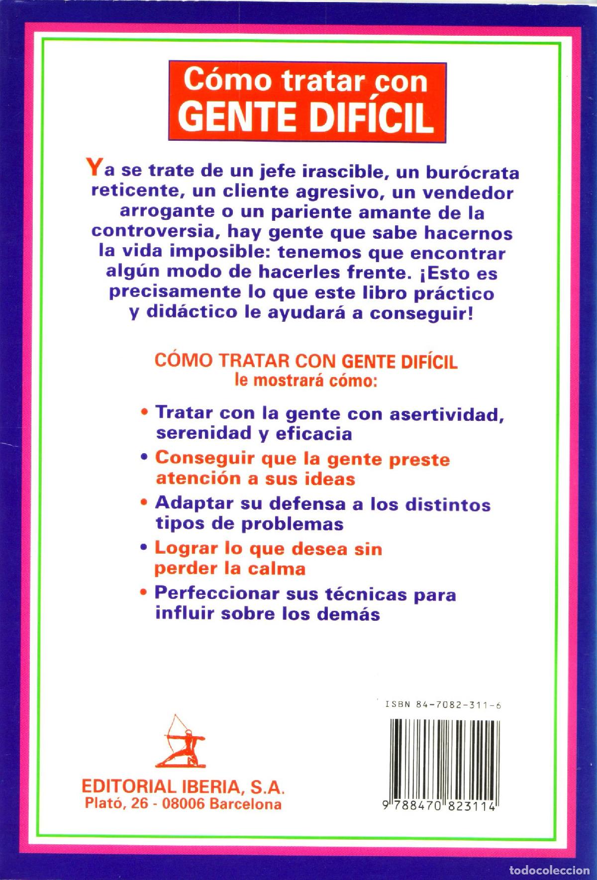 Libros de segunda mano: Como tratar con gente dificil - Houel, Alan - Foto 2