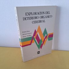 Libros de segunda mano: EXPLORACIÓN DEL DETERIORO ORGÁNICO CEREBRAL - VARIOS AUTORES - EDITORIAL DESCLÉE 1990