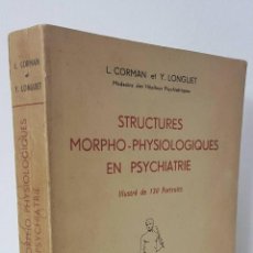 Libros de segunda mano: STRUCTURES MORPHO-PHYSIOLOGIQUES EN PSYCHIATRIE