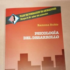 Libros de segunda mano: PSICOLOGIA DEL DESARROLLO (RAMONA RUBIO) EDUCACION SOCIAL 3.1