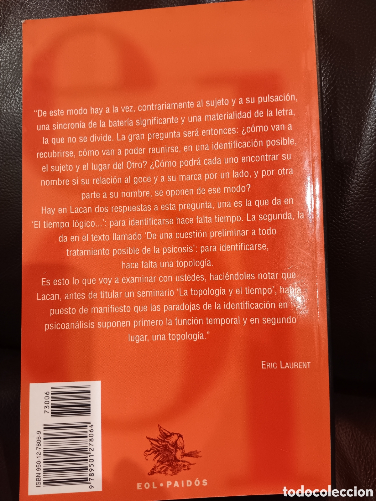 Libros de segunda mano: Eric Laurent. Las paradojas de la identificaci&oacute;n - Foto 2