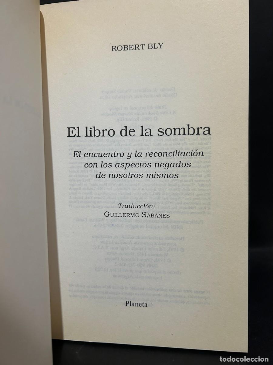 Libros de segunda mano: ROBERT BLY - EL LIBRO DE LA SOMBRA - PRIMERA EDICI&Oacute;N EN ESPA&Ntilde;OL - 1993 - Foto 2
