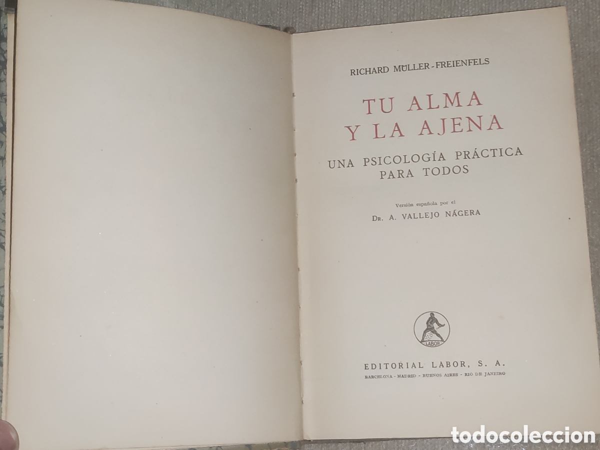 Libros de segunda mano: Tu Alma y la Ajena...... - Foto 2
