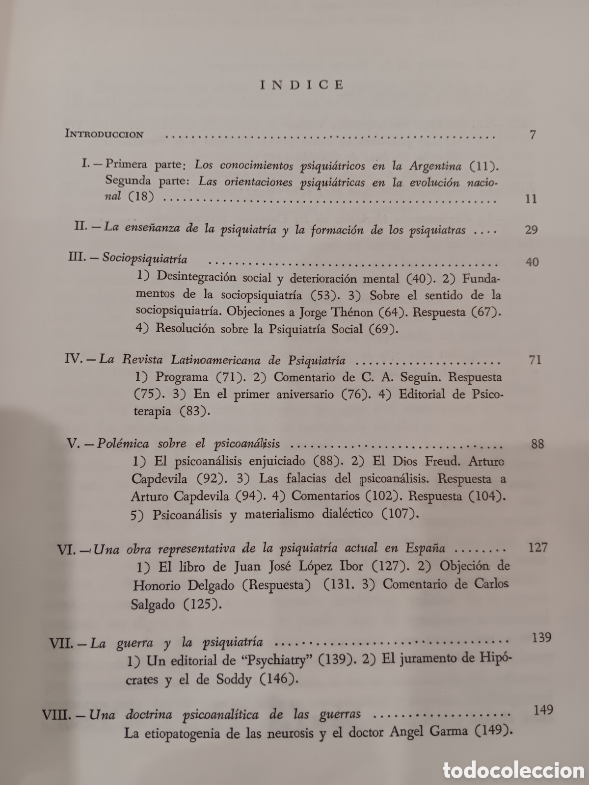 Libros de segunda mano: Gregorio Bermann. Nuestra Psiquiatr&iacute;a - Foto 2
