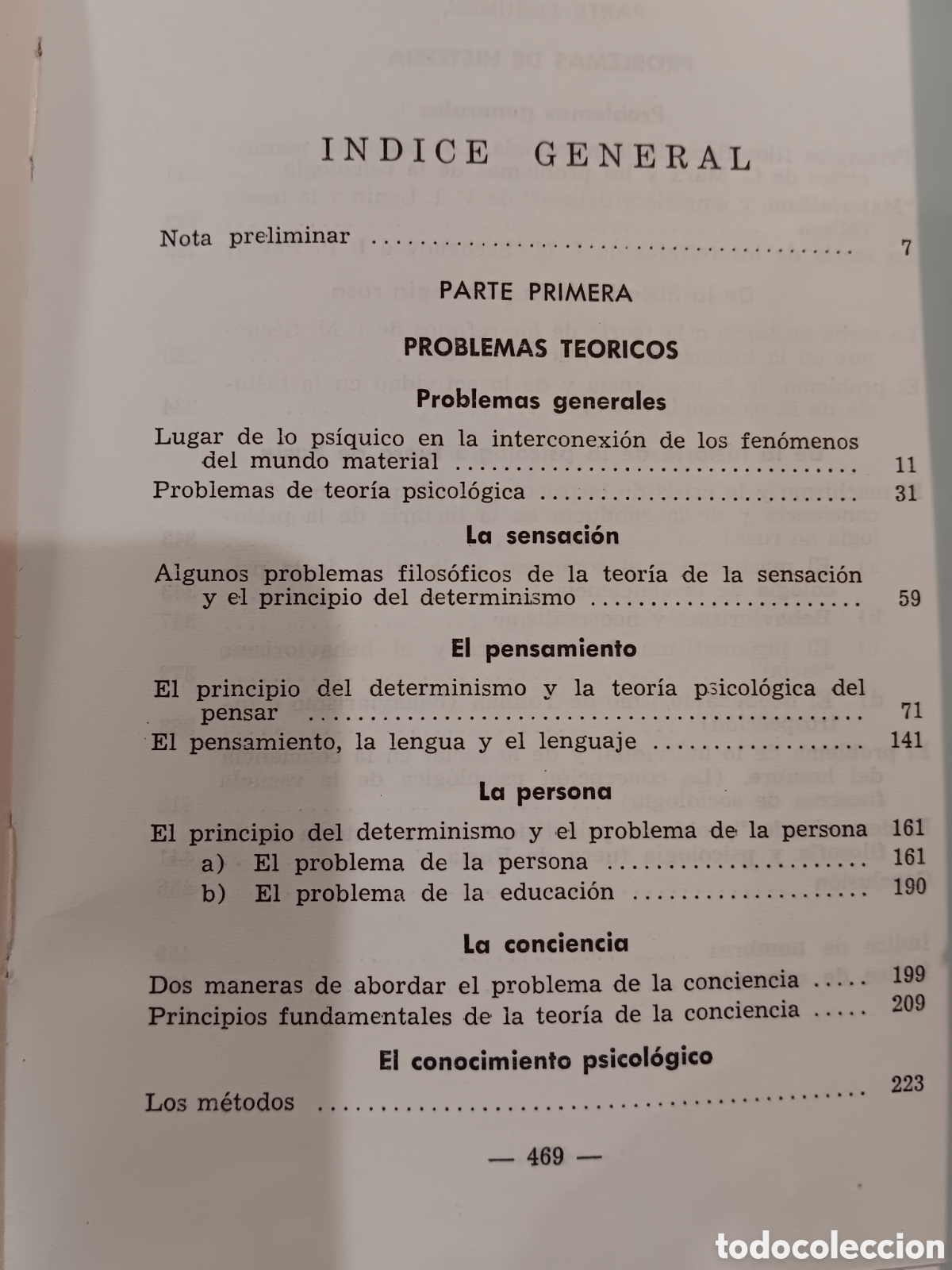 Libros de segunda mano: S. L. Rubinstein. La Psicolog&iacute;a - Foto 2