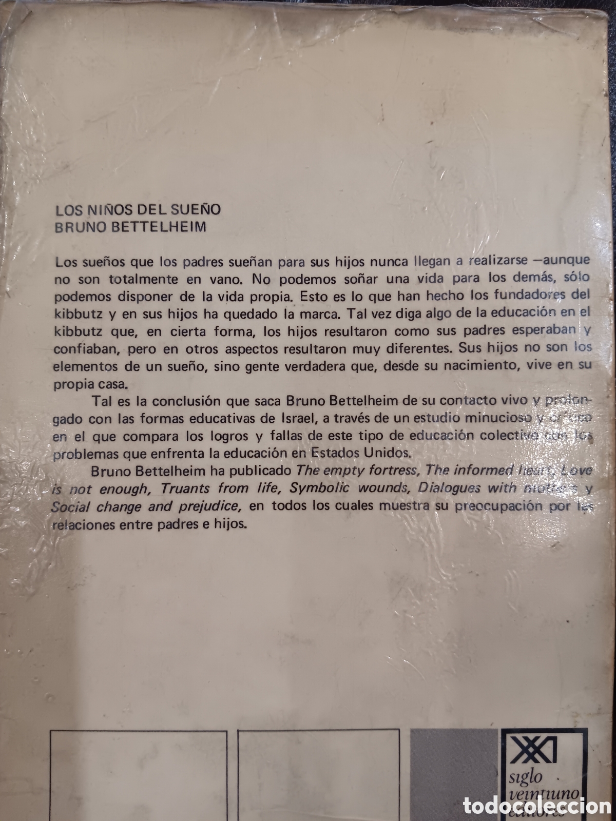 Libros de segunda mano: Bruno Bettelheim. Los ni&ntilde;os del sue&ntilde;o - Foto 2