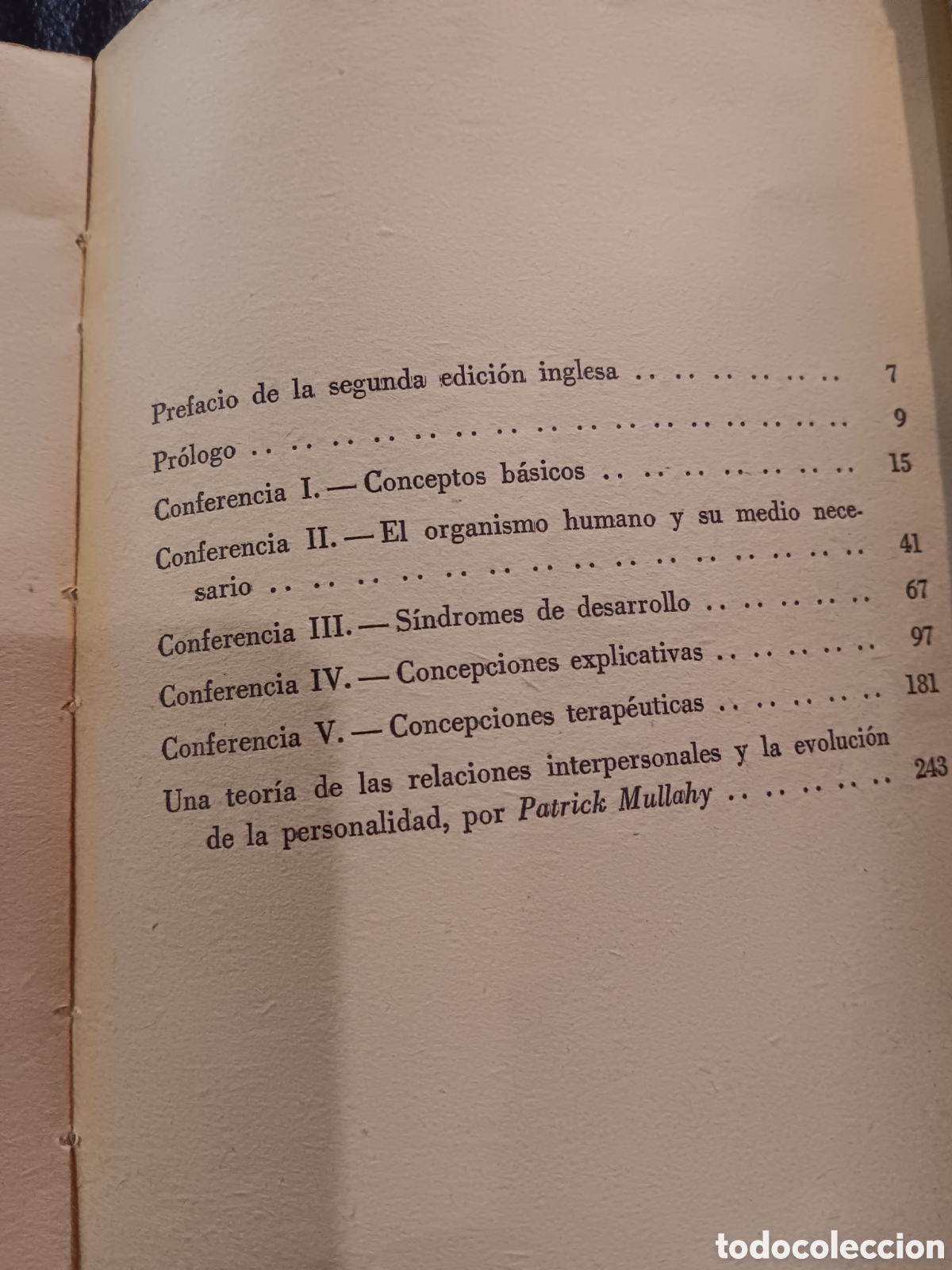 Libros de segunda mano: Harry Stack Sullivan. Concepciones de la Psiquiatr&iacute;a moderna - Foto 2